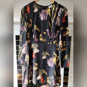 SUNDAY BEST Aritzia Dress with Animal and Flower Pattern NEVER WORN